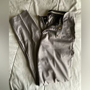 Mens gray dress pants